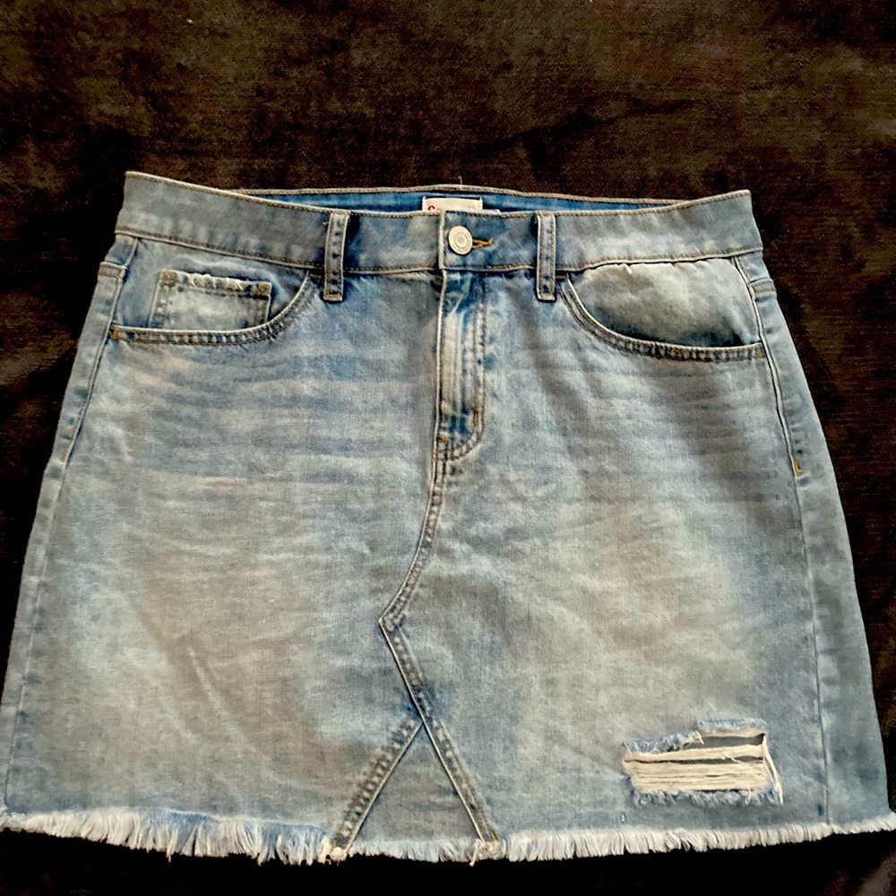 Size 13 SO denim mini skirt